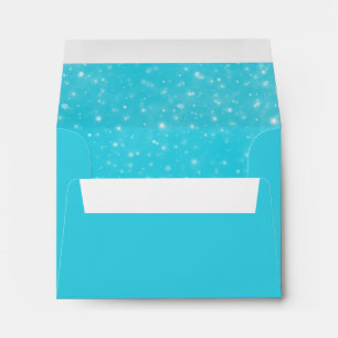 Enveloppe Design de belles étoiles blanches