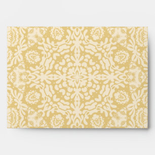 Enveloppe design européenne Belle Epoque Gold