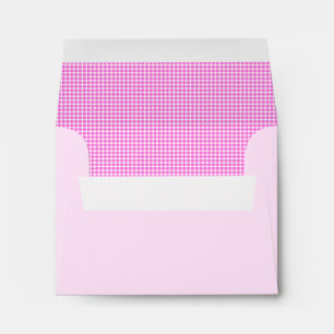 Enveloppe Design moderne élégant mignon points rose Envelopp