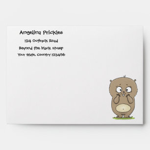 Enveloppe Dessin d'adorable hamster