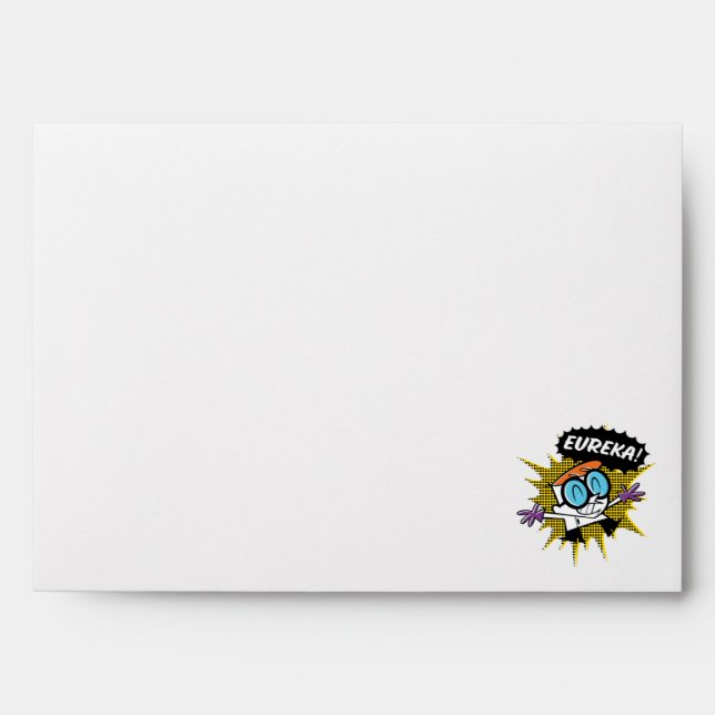 Enveloppe Dexter "Eureka !" Graphique de légende demi-ton (Devant)