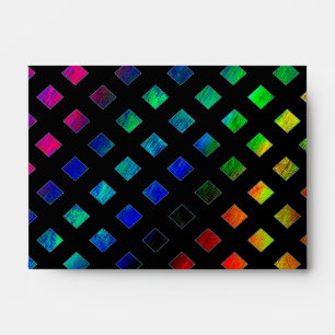 Enveloppe Diamants multicolores éblouissants
