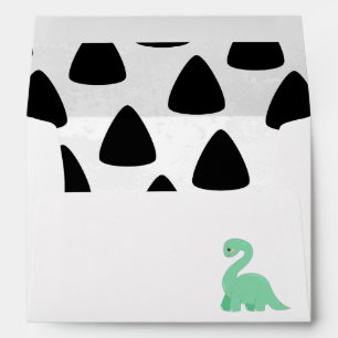 Enveloppe Dinosaur Boy's Birthday Party Envelope Kawaii Dino