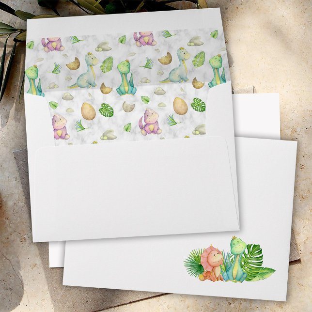 Enveloppe Dinosaure (Créateur téléchargé)