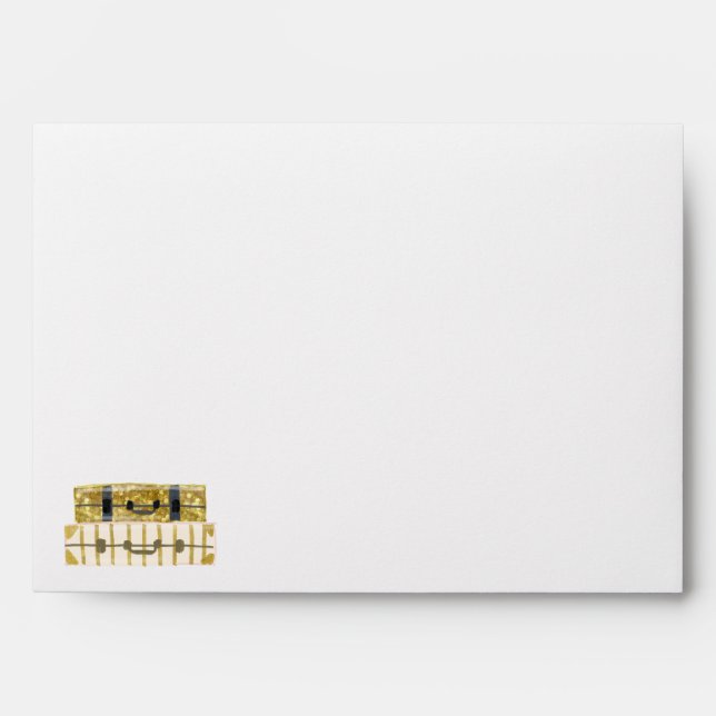 Enveloppe d'invitation à la douche nuptiale de lun (Devant)