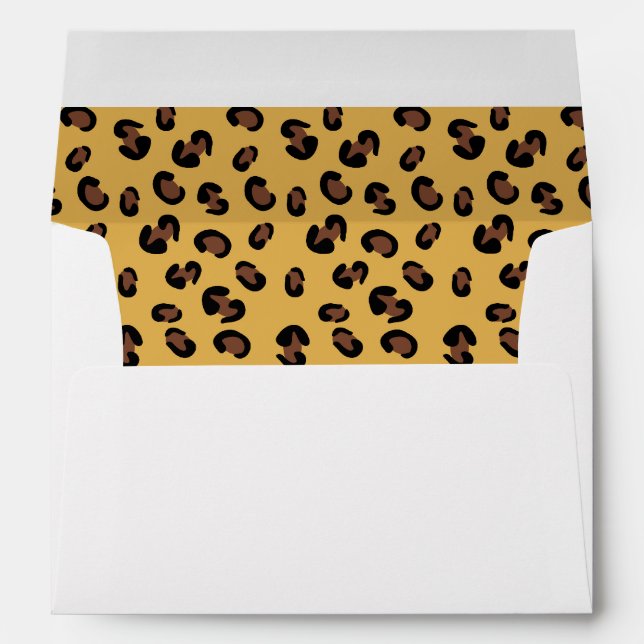Enveloppe d'invitation Baby shower afro-américaine (Dos (Bas))
