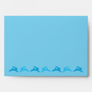 Enveloppe d'invitation Baby shower bébé garçon