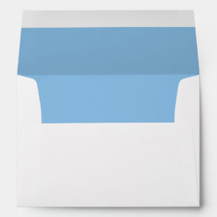 Enveloppe d'invitation Blue Royal Lite