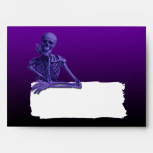 Enveloppe d'invitation d'A7 Halloween