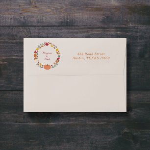 Enveloppe d'invitation de courroies et de Mariages