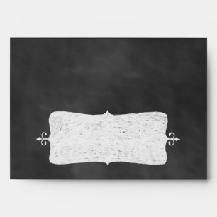 Enveloppe d'invitation de Halloween de tableau