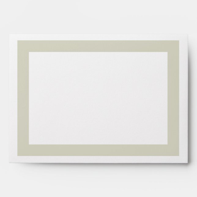 Enveloppe d'invitation Magnolia 5x7 (Devant)