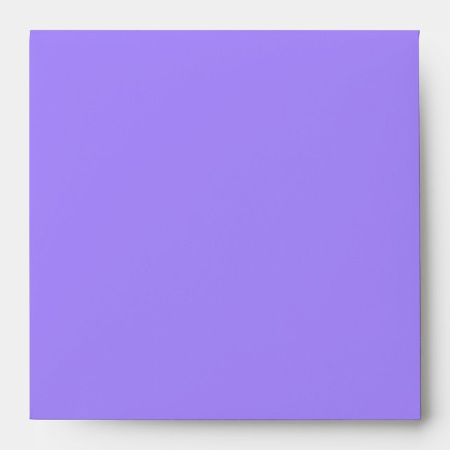 Enveloppe d'invitation violette points peints (Devant)