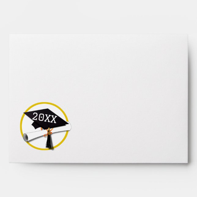 Enveloppe Diplôme de Casquette de deuxième année (Devant)