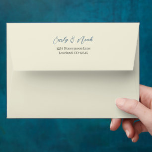 Enveloppe d'occasion spéciale Mariage Ecru