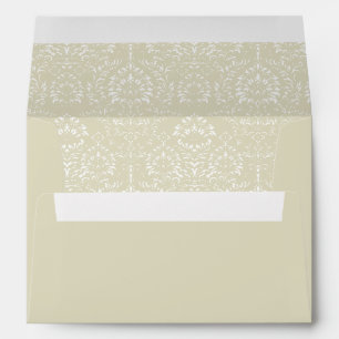 Enveloppe d'occasion spéciale Mariage Ecru