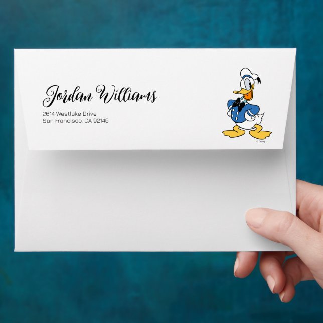 Enveloppe Donald Duck Smile (Hand)