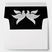 Doses et Monogramme - Mariage noir/argent
