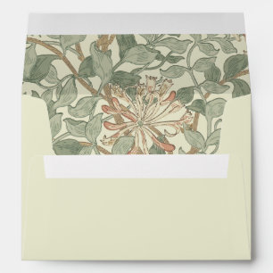 Enveloppe Douce Chèvre Vintage William Morris Chèvrefeuille