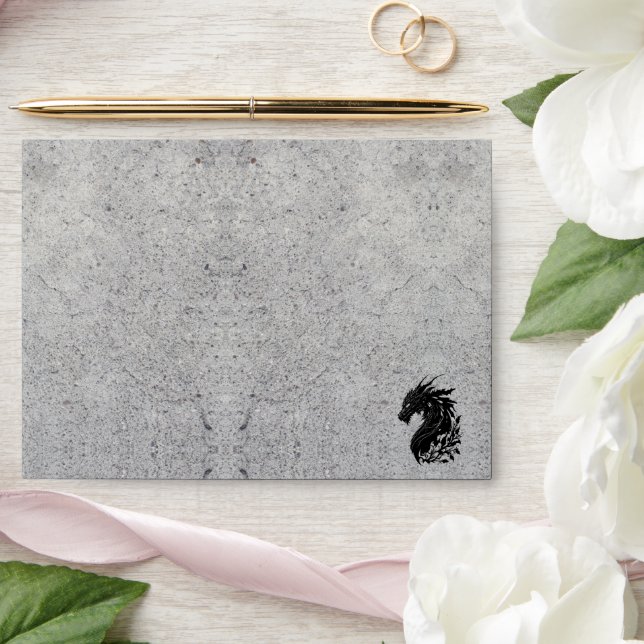 Enveloppe Dragon, Médiéval (Wedding)