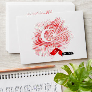 Enveloppe Drapeau de la Turquie