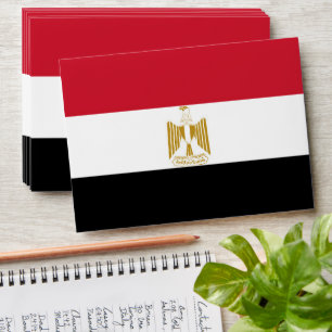 Enveloppe Drapeau de l'Égypte
