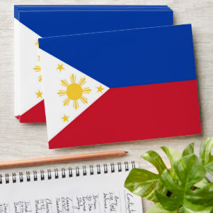 Enveloppe drapeau des Philippines