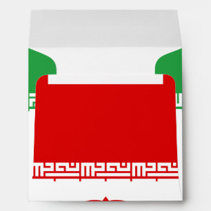 Enveloppe Drapeau Iran