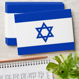 Enveloppe Drapeau Israël