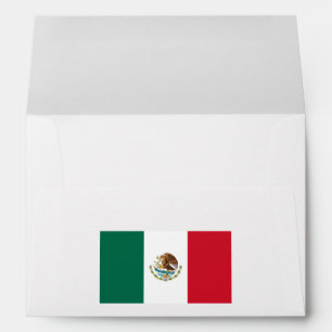 Enveloppe Drapeau mexicain - Drapeau mexicain