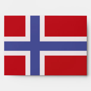 Enveloppe Drapeau norvégien