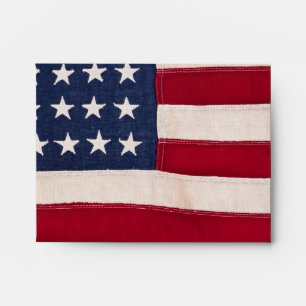Enveloppe Drapeau vintage