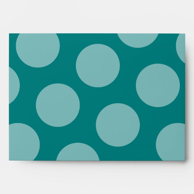Enveloppe du Motif de point Polka (Devant)