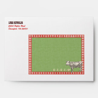Enveloppe du parti agricole pour l'invitation