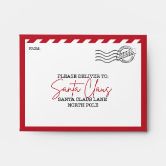 Enveloppe du Père Noël