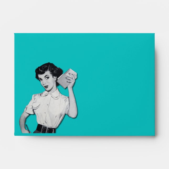 Enveloppe du secrétaire Vintage Sassy (Devant)