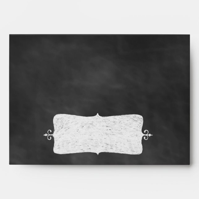 Enveloppe du tableau noir 5x7 (Devant)