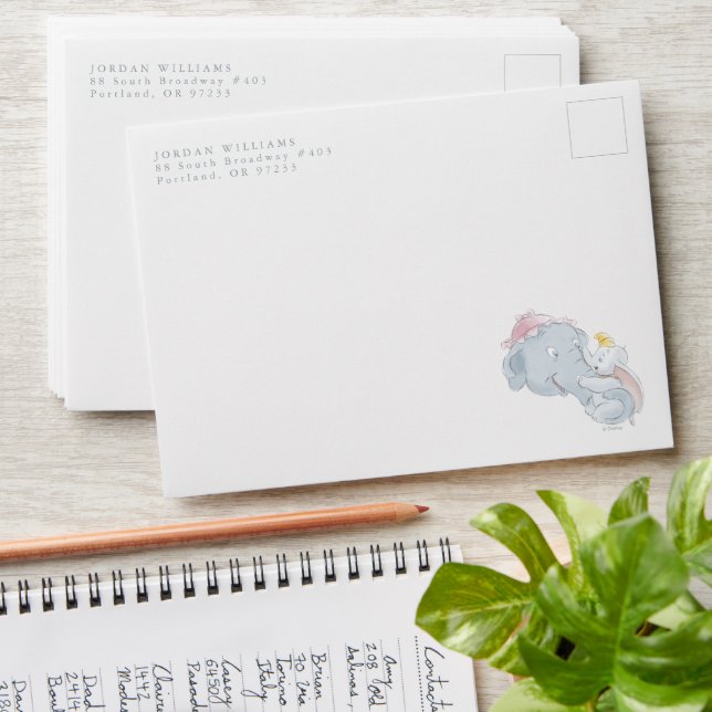 Enveloppe Dumbo | L'arachide de maman (Stacked)