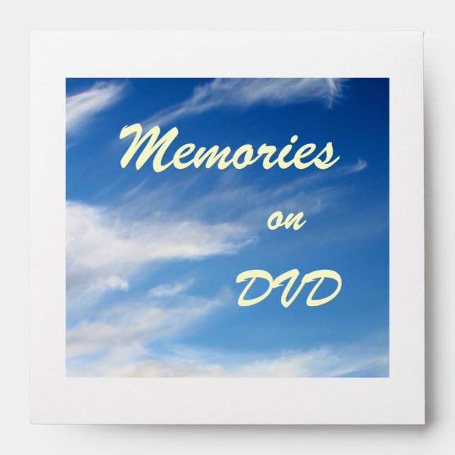 Enveloppe DVD Memories (Devant)