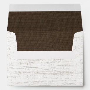 Enveloppe Écorce en bois de bouleau