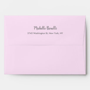 Enveloppe Écriture simple professionnelle moderne personnali