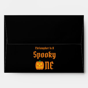 Enveloppe Éffrayant un 1er anniversaire