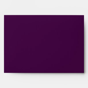 Enveloppe Eggplant Purple Solid