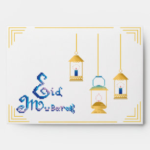 Enveloppe Eid Moubarak personnalisé