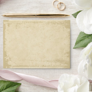 Enveloppe Elégant bord de grunge Hors Blanc