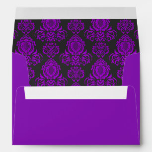 Enveloppe Élégant, Vintage, Damask Steampunk Victorien