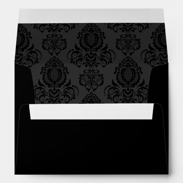 Enveloppe Elégant, Vintage, Steampunk victorien (Dos (Bas))