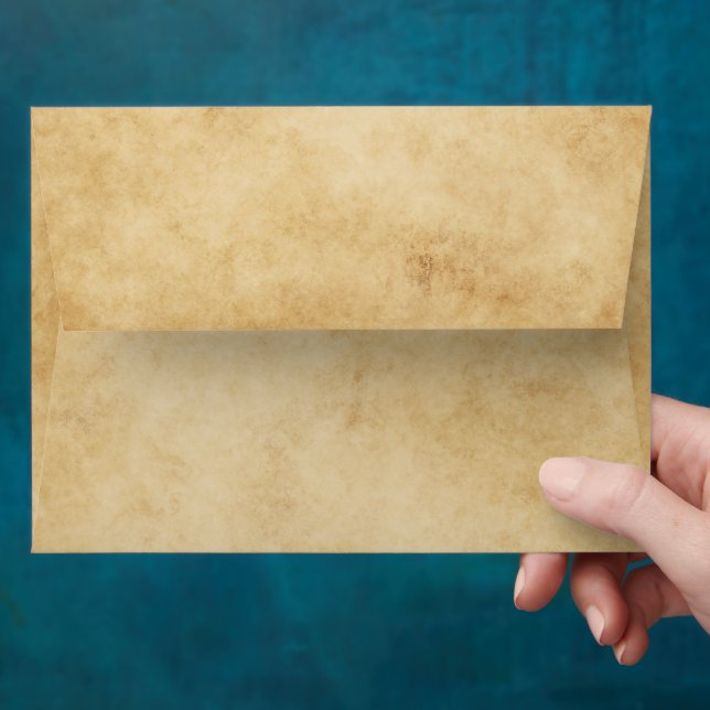 Enveloppe Élégant Vintage vieux Mariage papier (Hand)