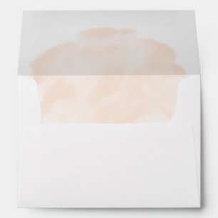 Enveloppe Elégante aquarelle 5x7 Faire-part de mariage
