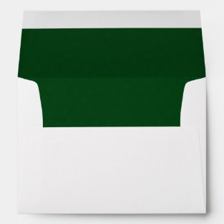 Enveloppe Élégante forêt verte